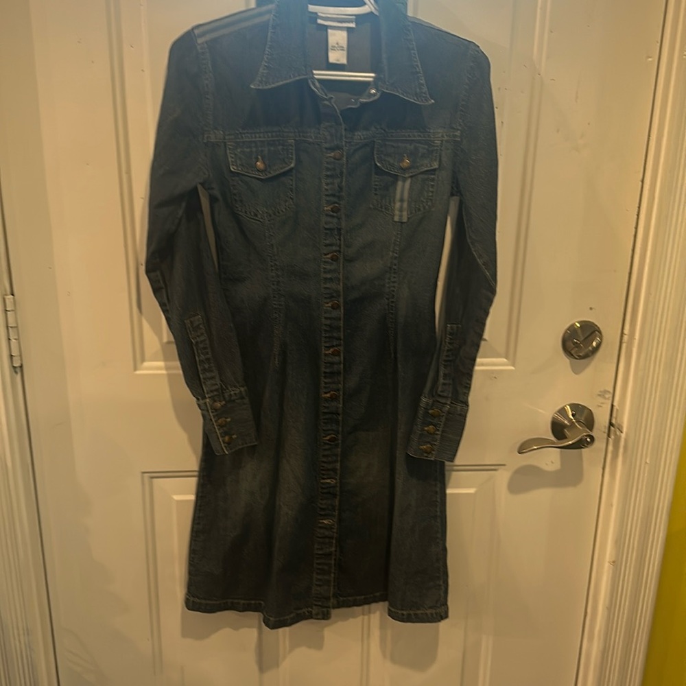 Fitted Denim Dress